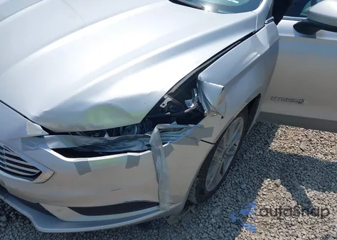 2017 Ford Fusion Hybrid Se из США, поврежденный, VIN 3FA6P0LU8HR380632